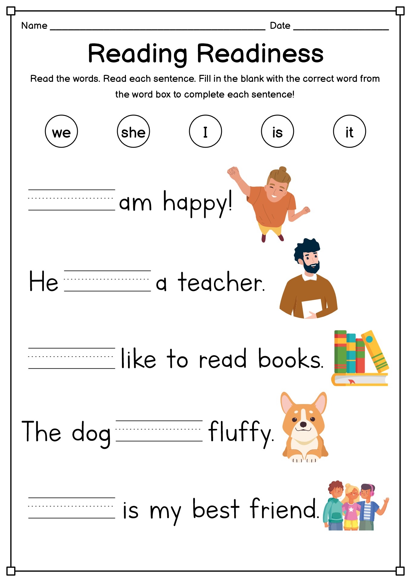 11 Reading Readiness Worksheets Printables Free PDF At 