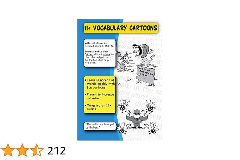 11 Vocabulary Cartoons Amazon co uk Mason A 9781539364115 Books
