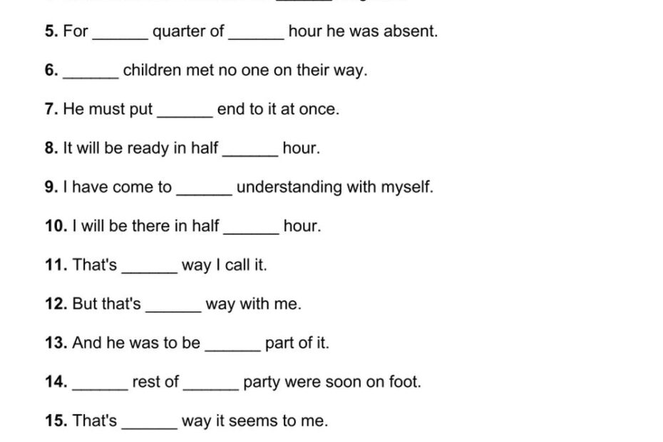 15 074 English Grammar PDF Worksheets With Answers Grammarism