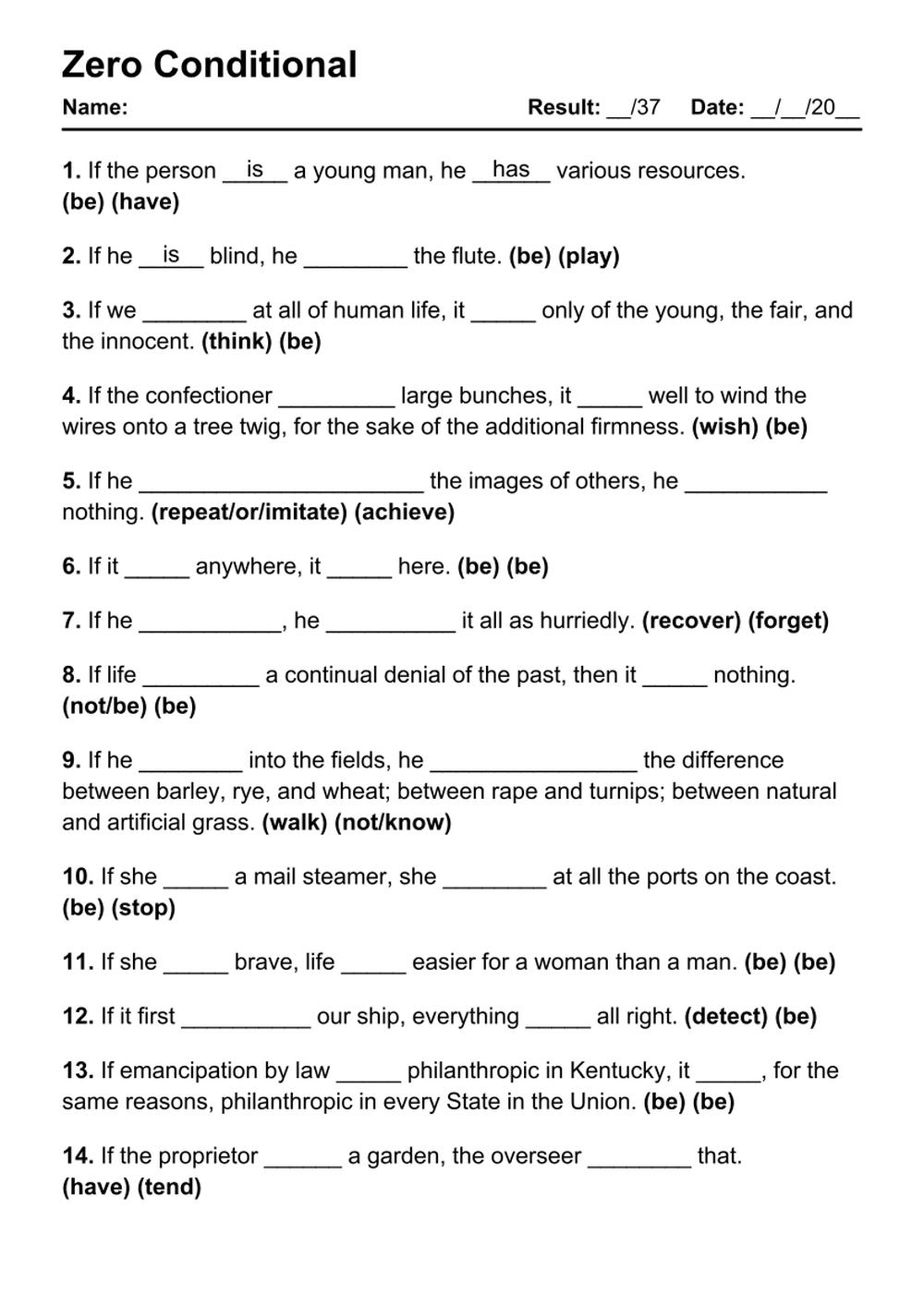 free grammar practice worksheets pdf