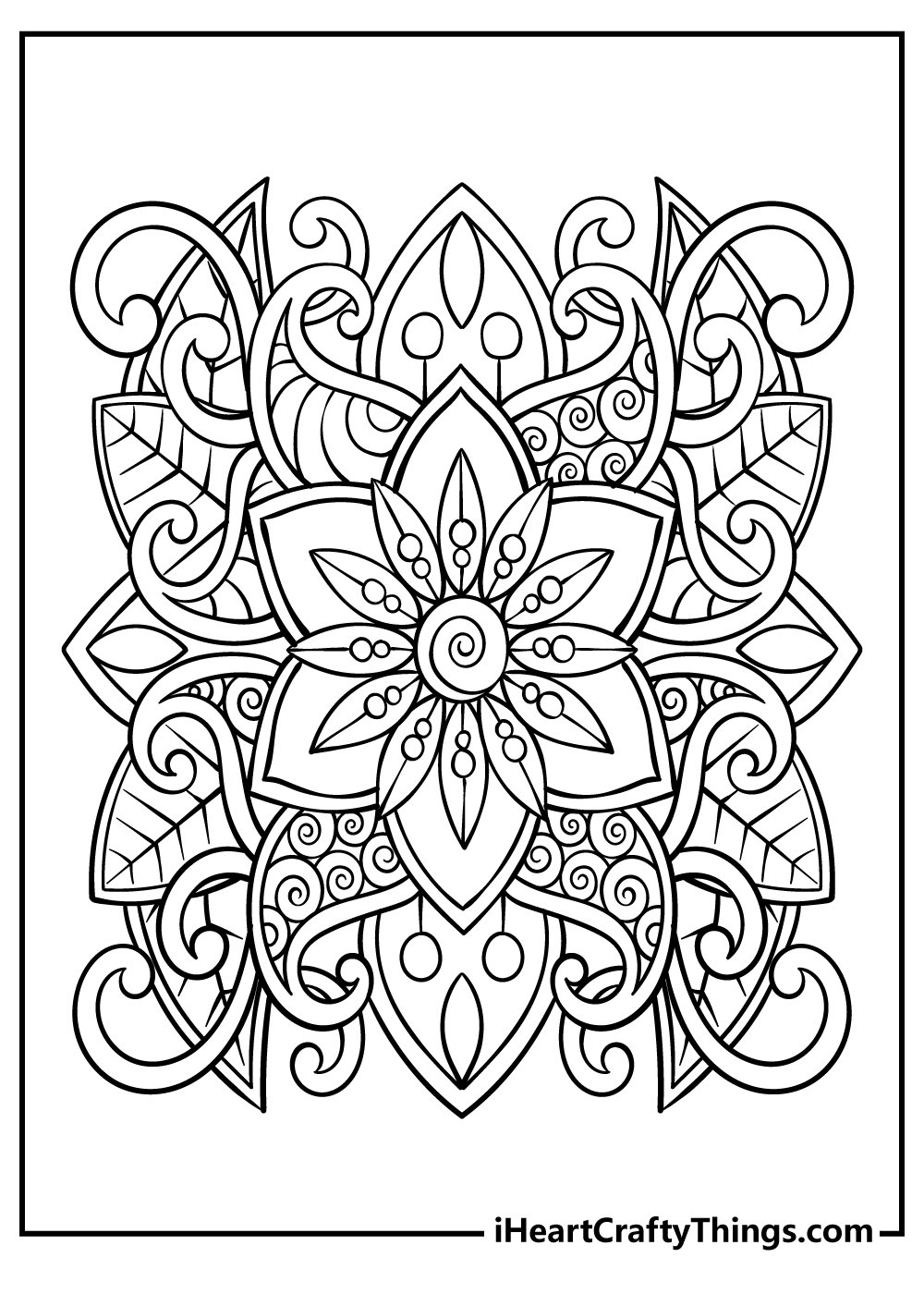 free full size printable adult coloring sheets