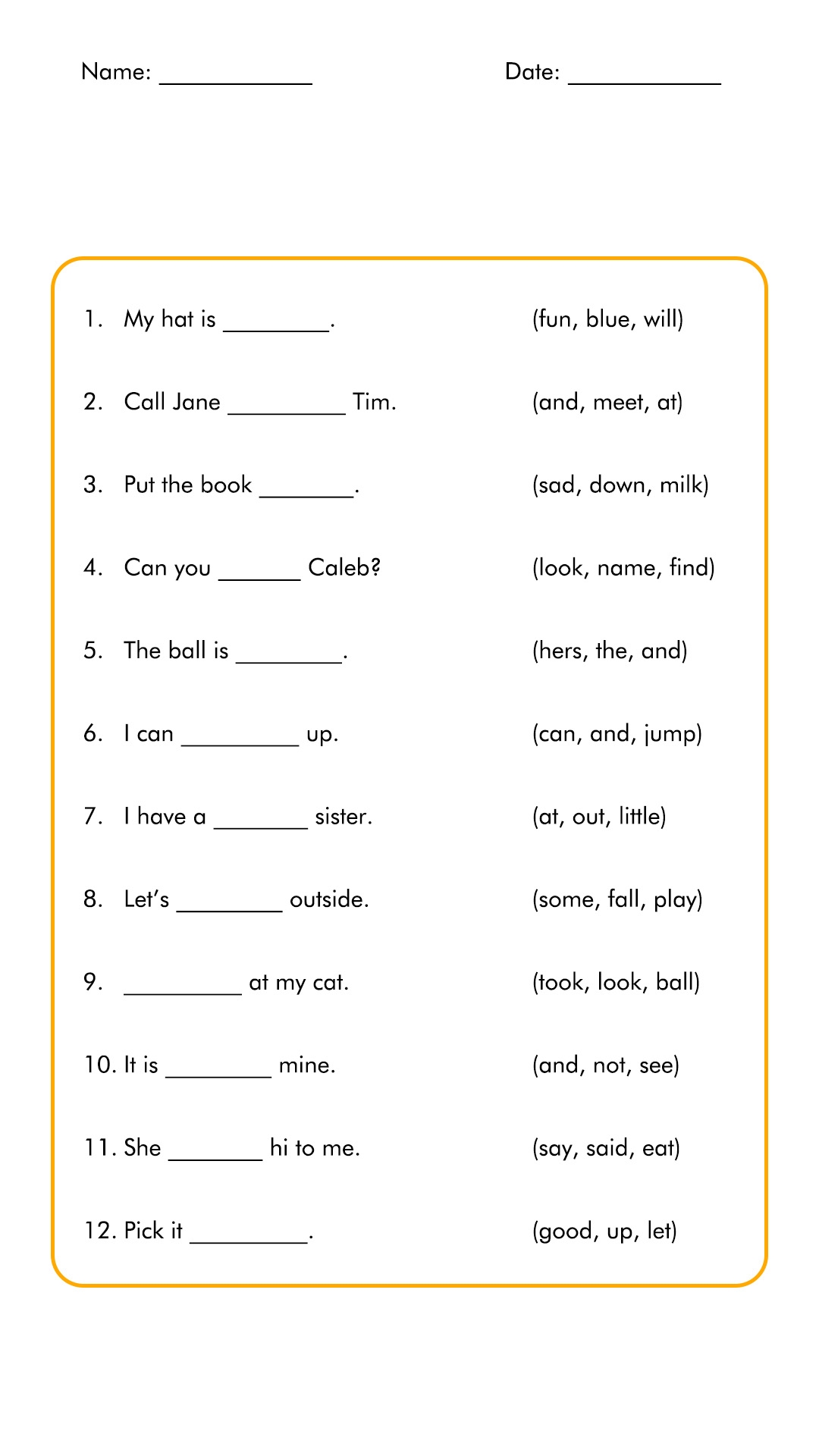 reading comprehension worksheet 3rd grade