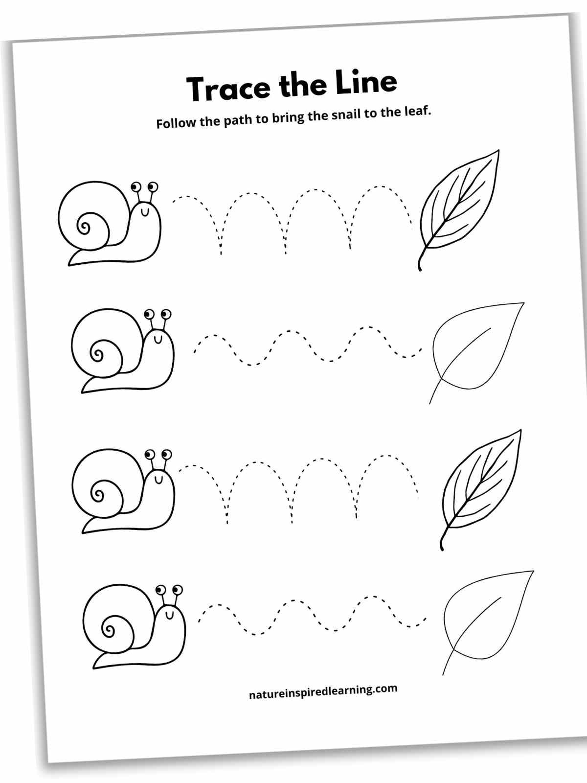 free printable tracing lines worksheets