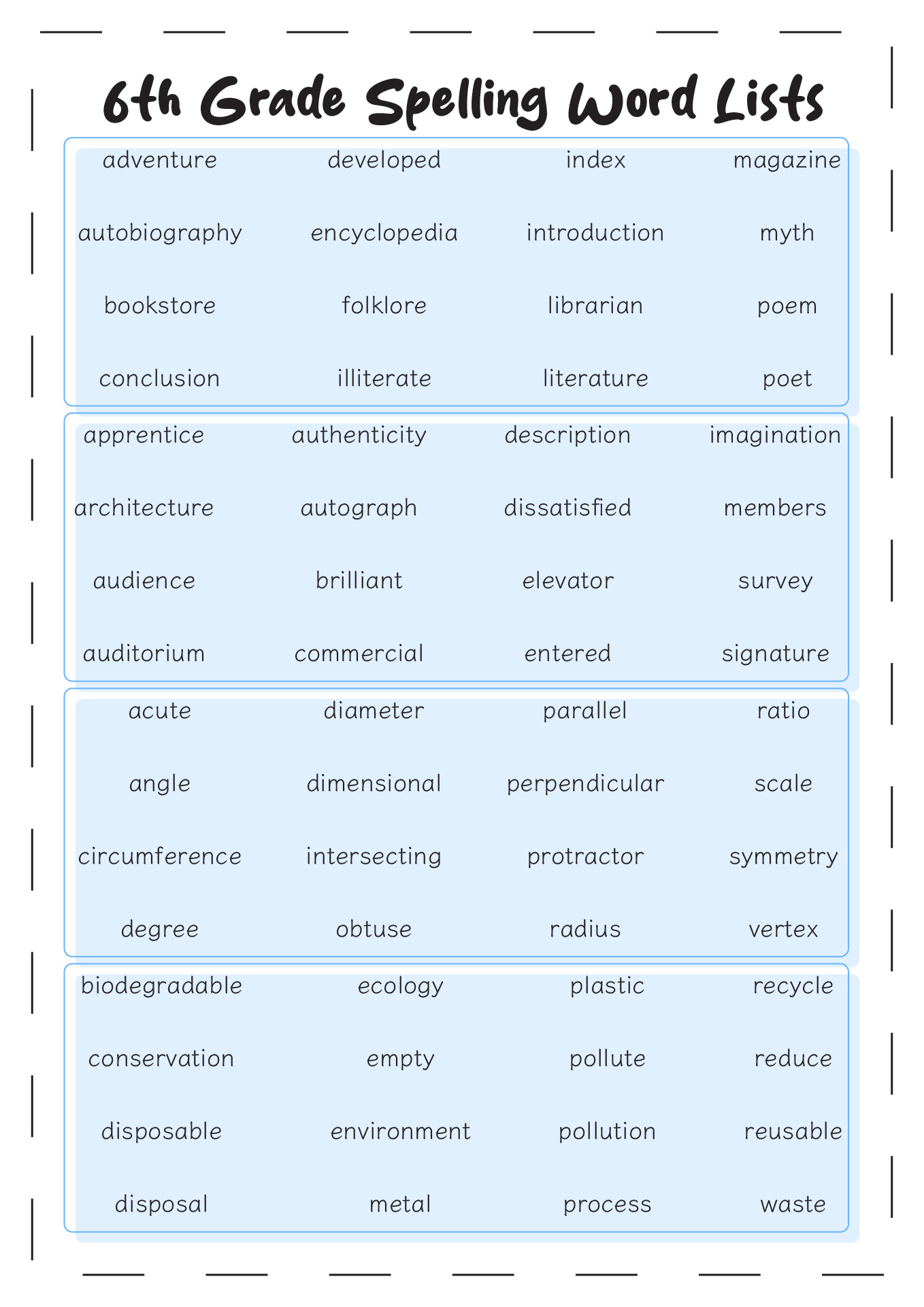 printable spelling worksheets grade 6