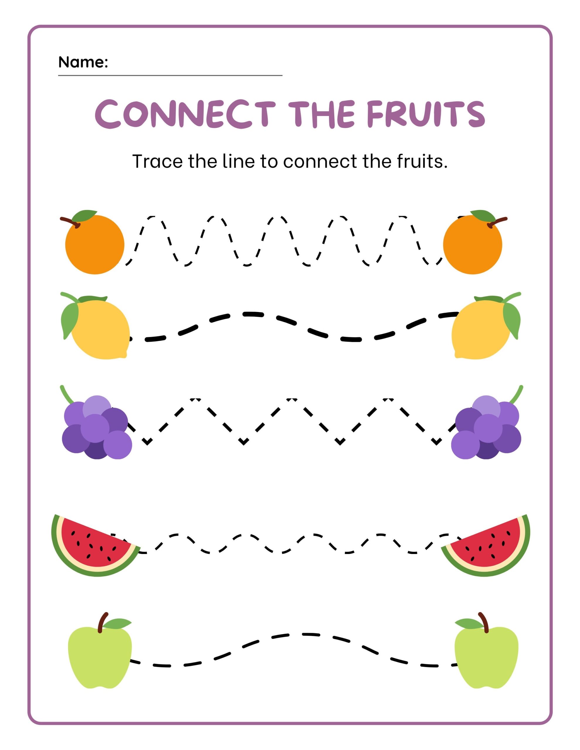 2 Printable Preschool Tracing Worksheets Trace The Lines Perfect For Homeschooling Daycares And Parents
