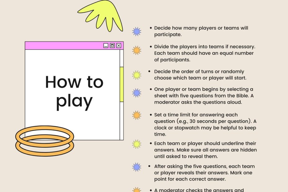 20 Pages Bible Trivia Quiz Bible Quiz Game With Multiple Choice