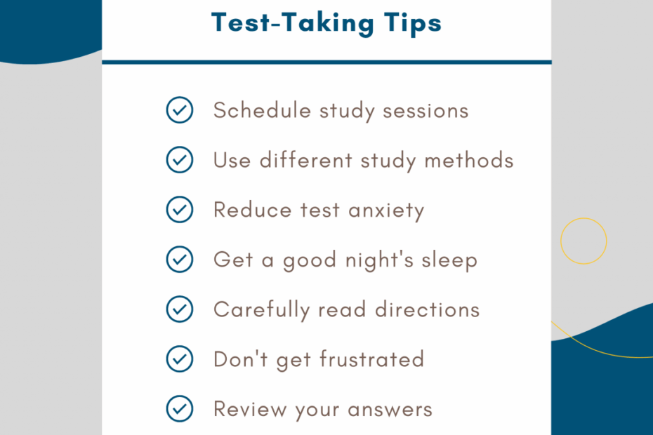 20 Test Taking Tips For Your Next Exam UCI