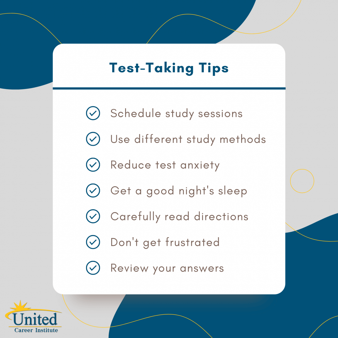 20 Test Taking Tips For Your Next Exam UCI