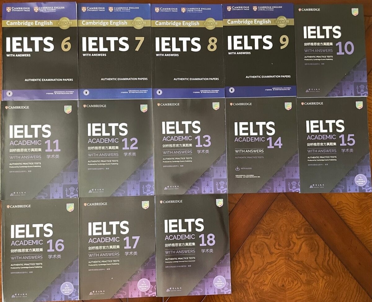 2024 AU STOCK LATEST NEW Cambridge IELTS 6 18 Academic Books With Answer Key EBay UK