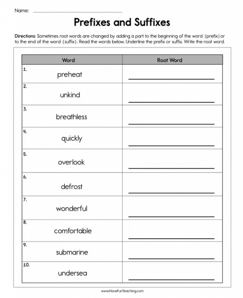 grammar worksheets for 8th graders