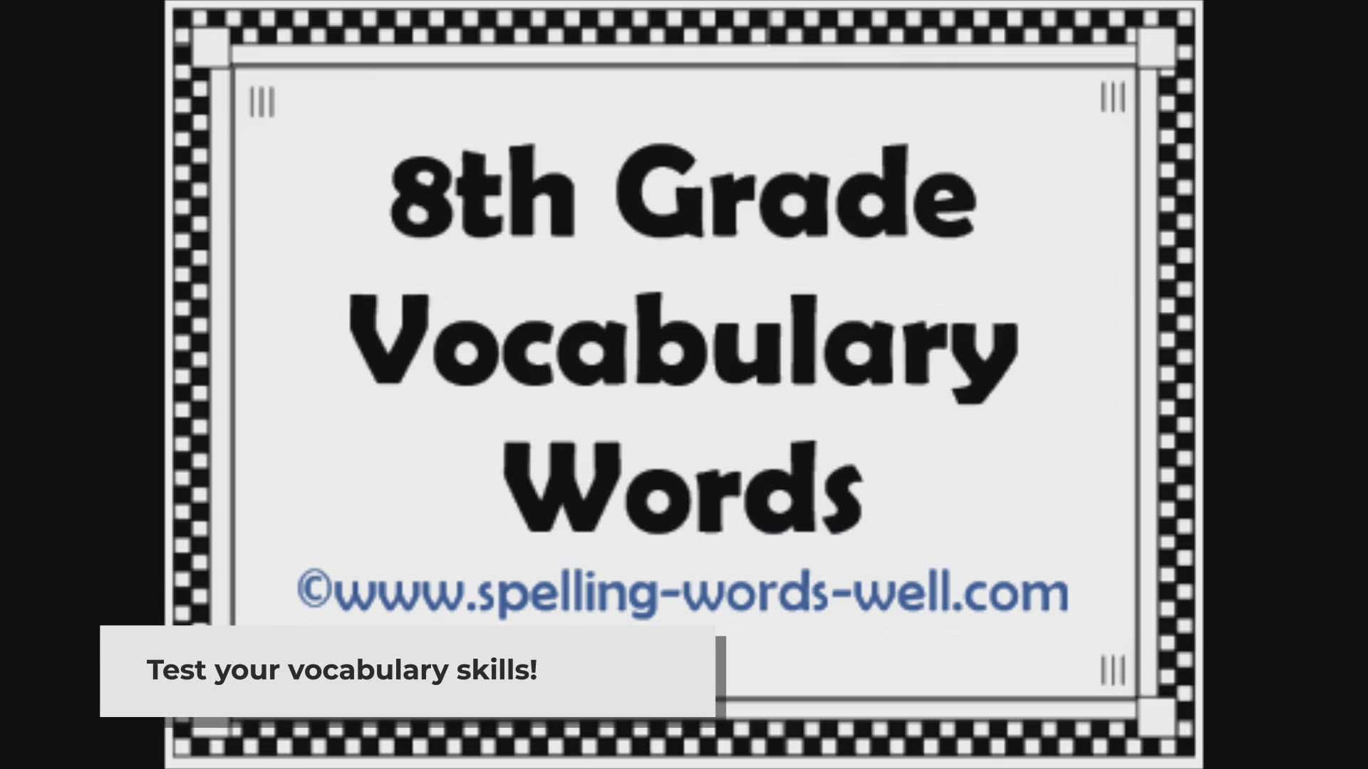 240 7th Grade Vocabulary Words