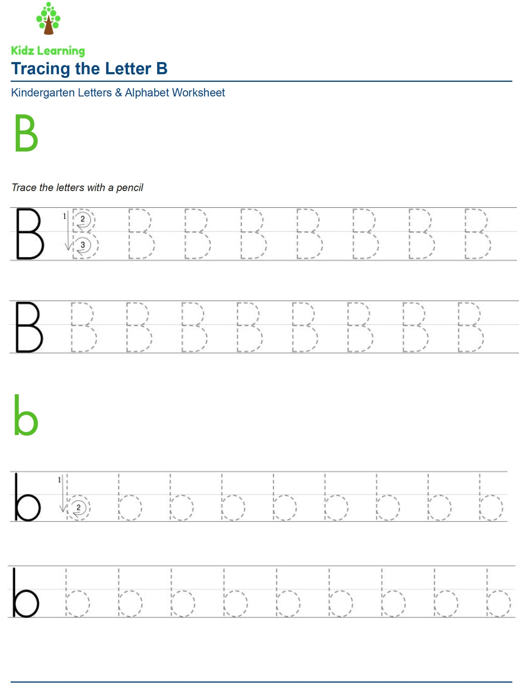 26 Printable Alphabet Tracing Letters Worksheets Preschool k5 Etsy