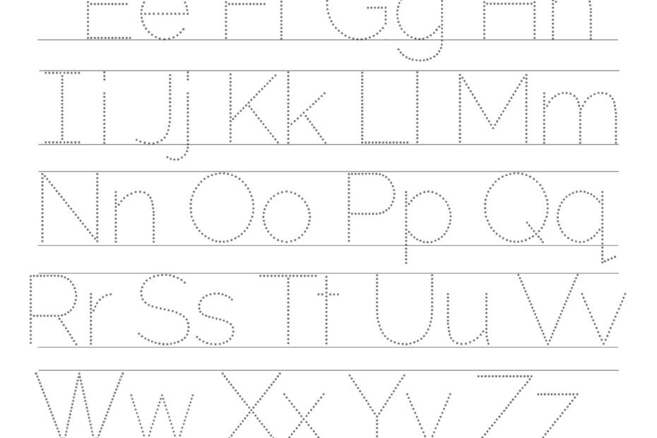 300 Free Letter Tracing Worksheets By Gold Star Fun Vibrant Designs