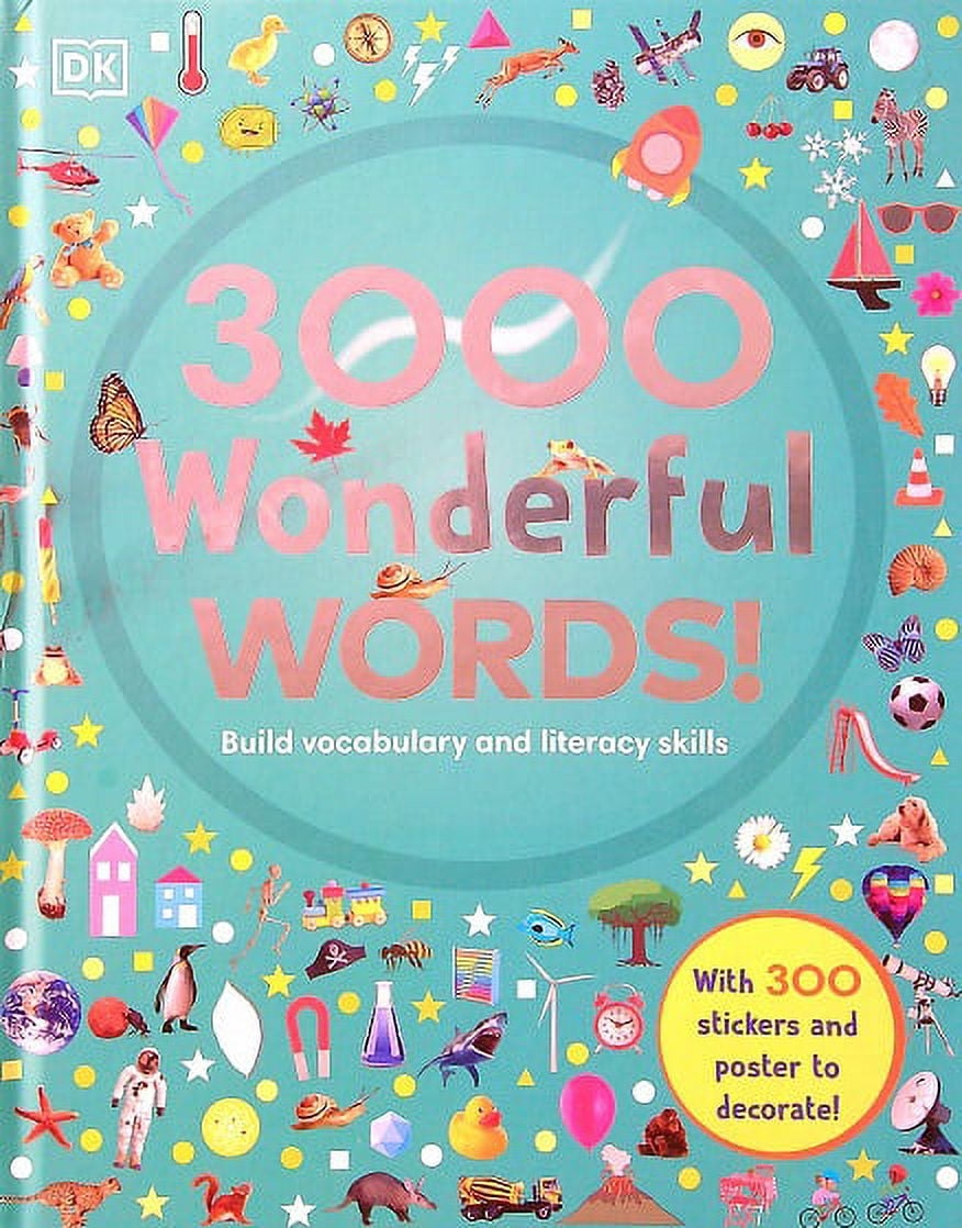 3000 Wonderful Words Build Vocabulary And Literacy Skills Walmart
