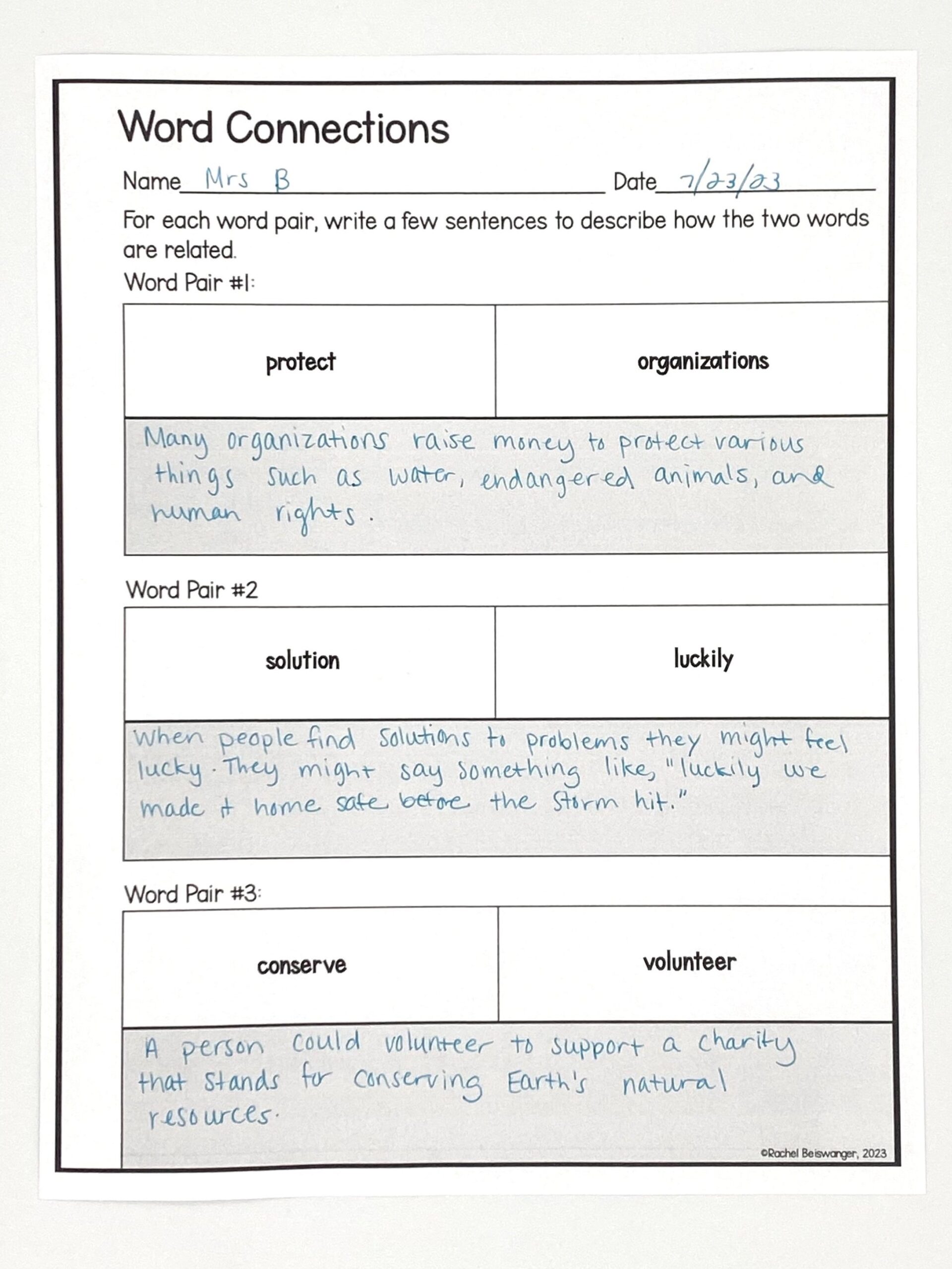 5 Activities For Teaching Vocabulary With Any Word Reading Rachel