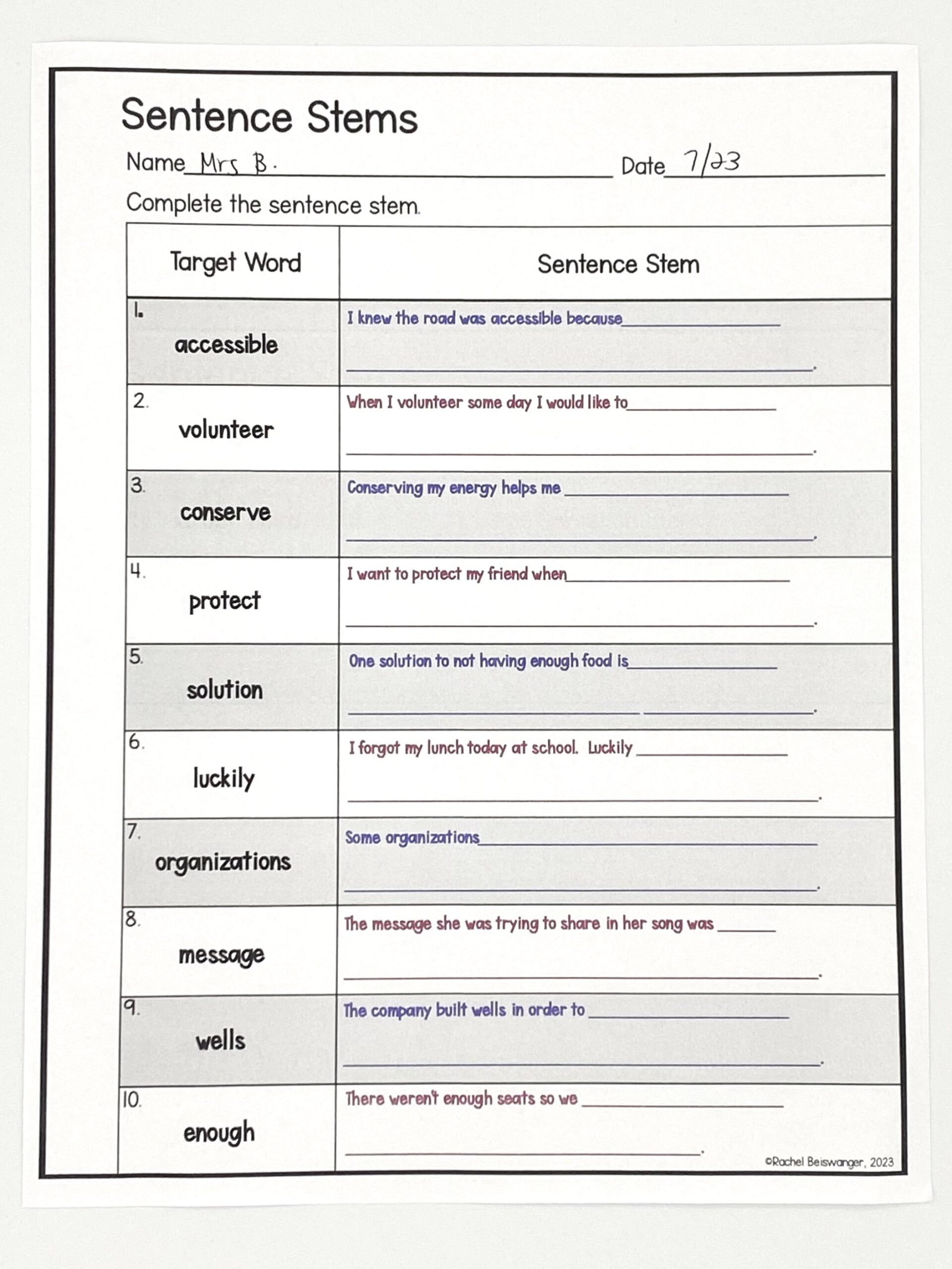 5 Activities For Teaching Vocabulary With Any Word Reading Rachel