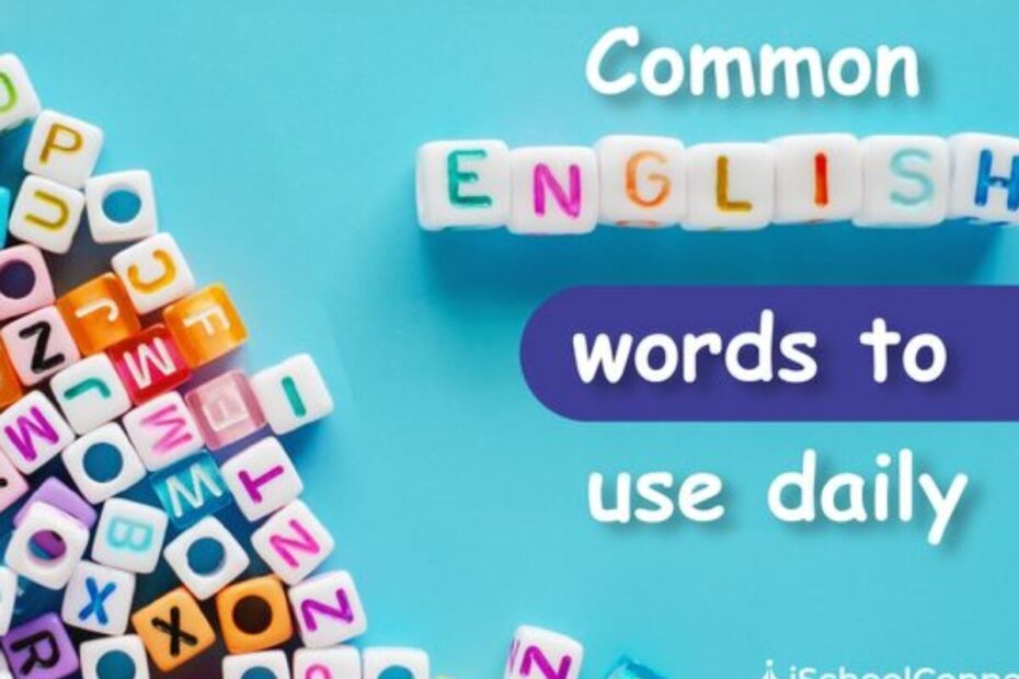 50 English Words Simple Words With Meaning