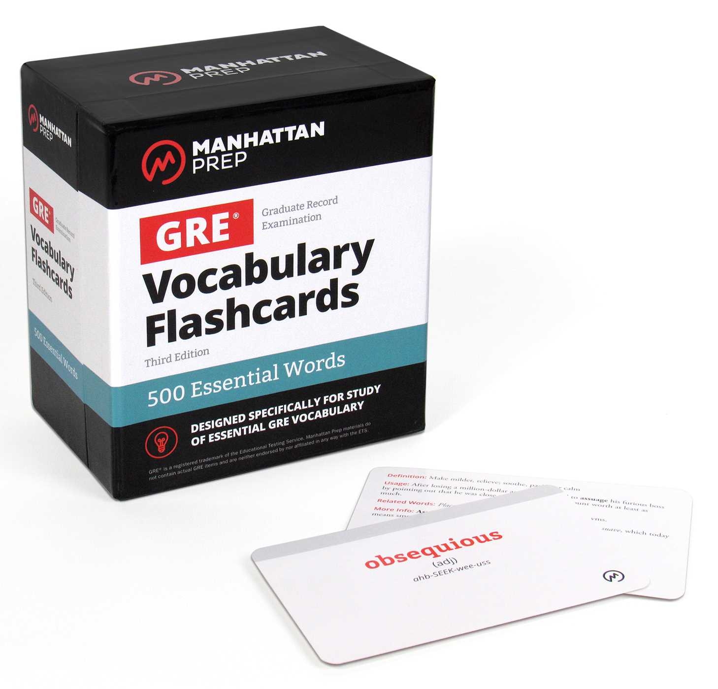 500 Essential Words GRE Vocabulary Flashcards Including 