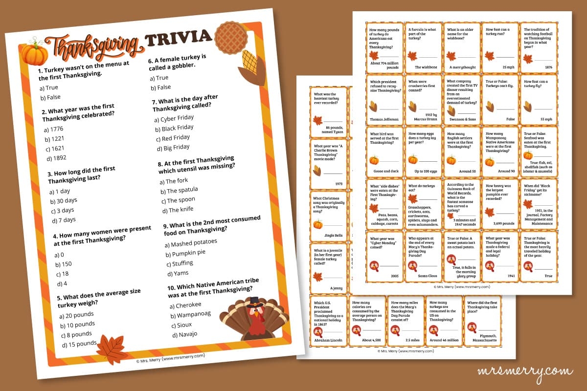 trivia multiple choice questions and answers