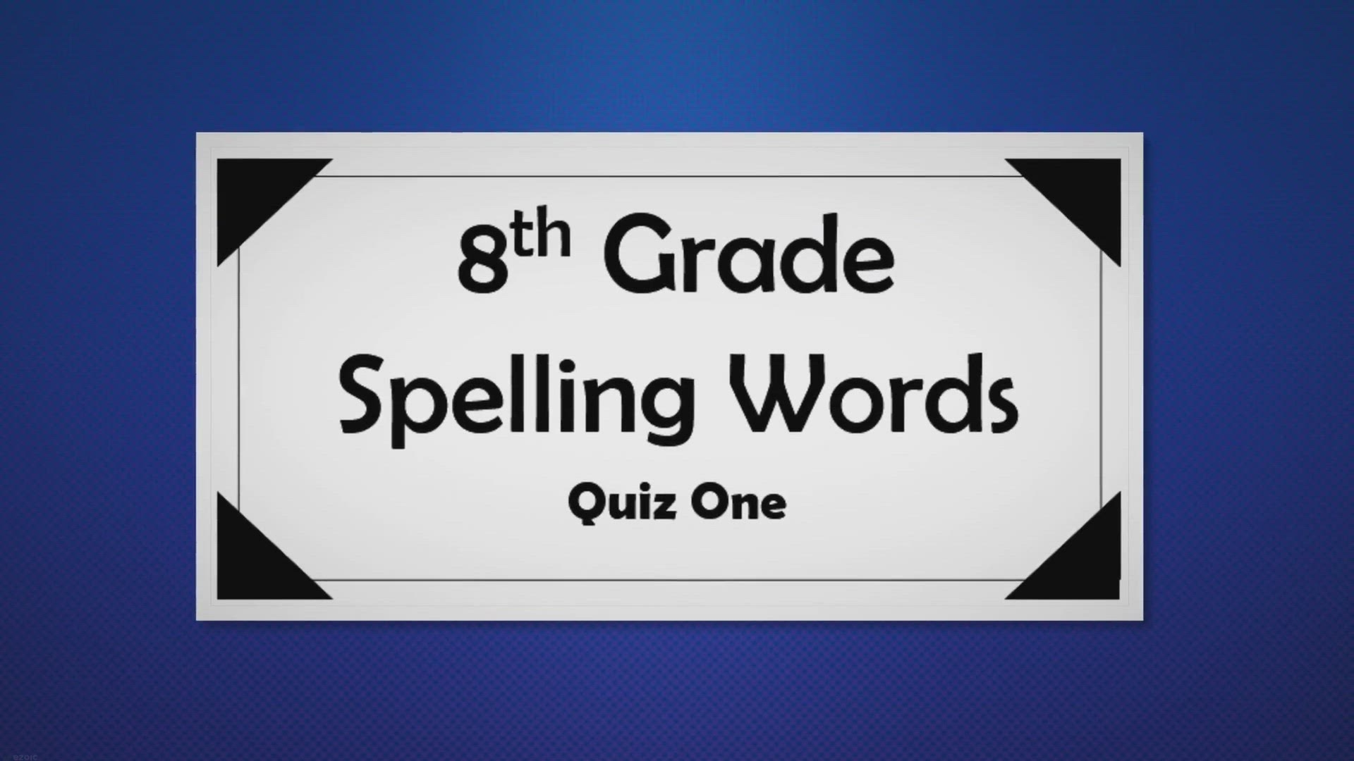 8th grade level vocabulary words