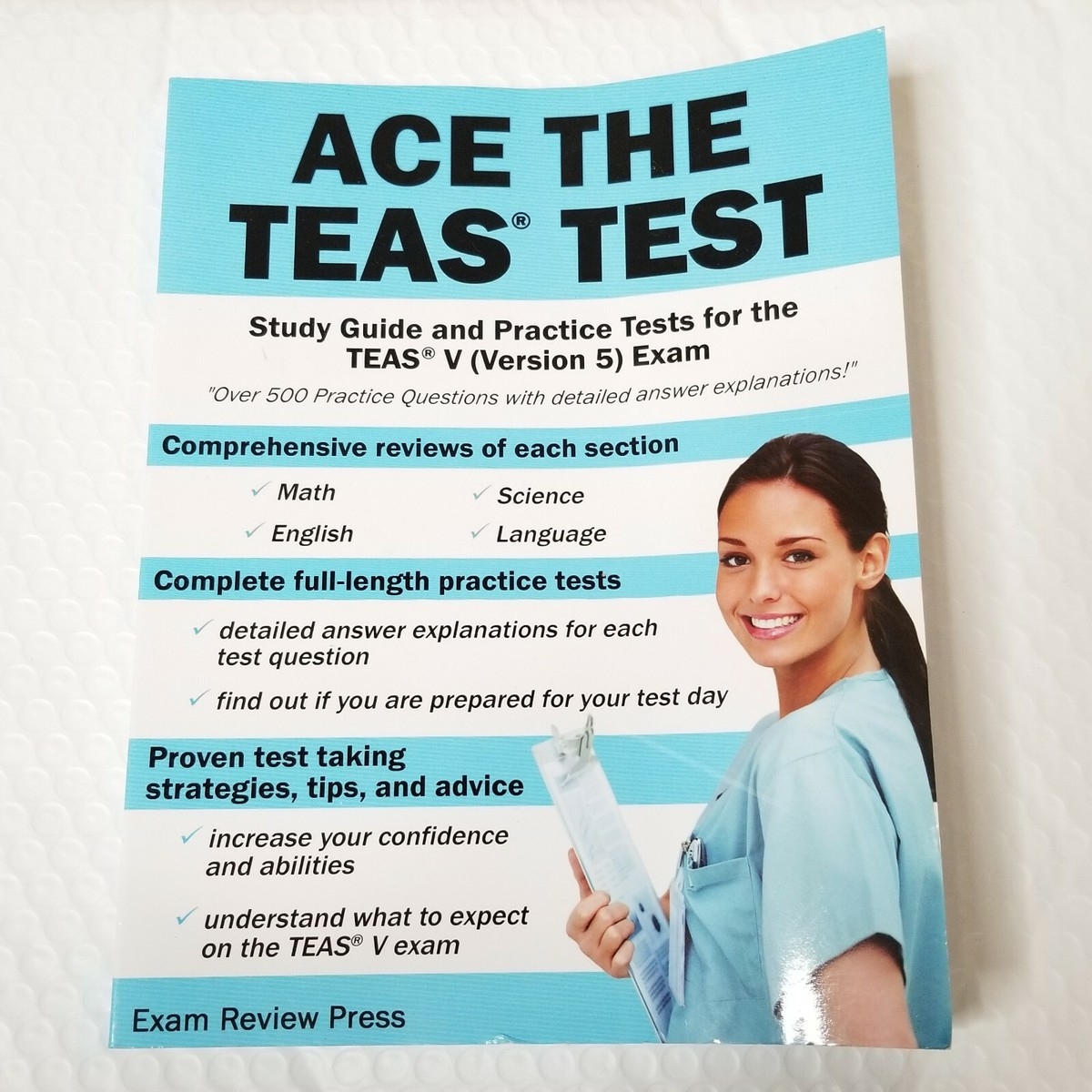 Ace The TEAS Test Study Guide And Practice Tests For The TEAS V Version 5 
