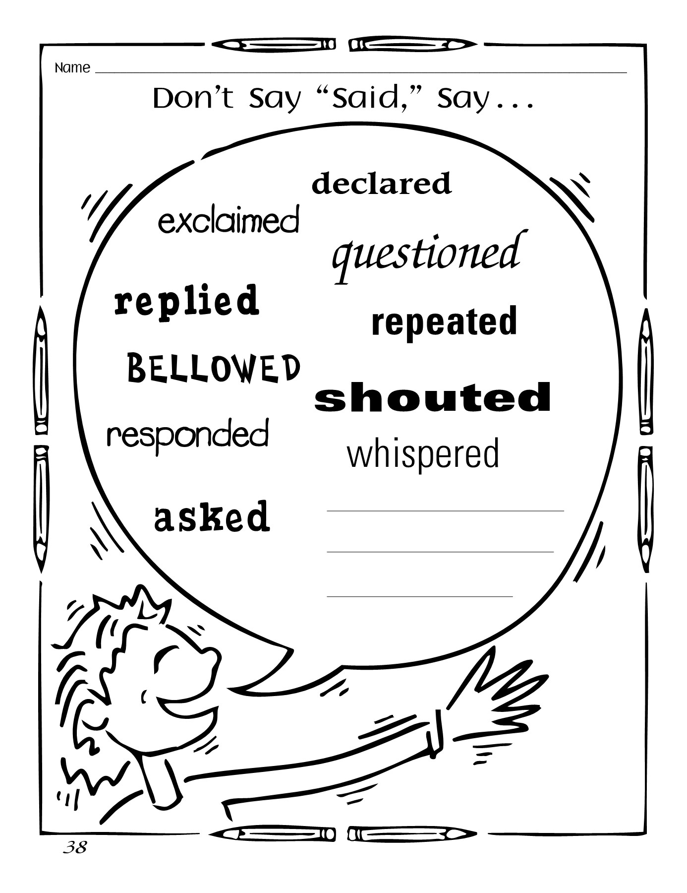 vocabulary activities pdf