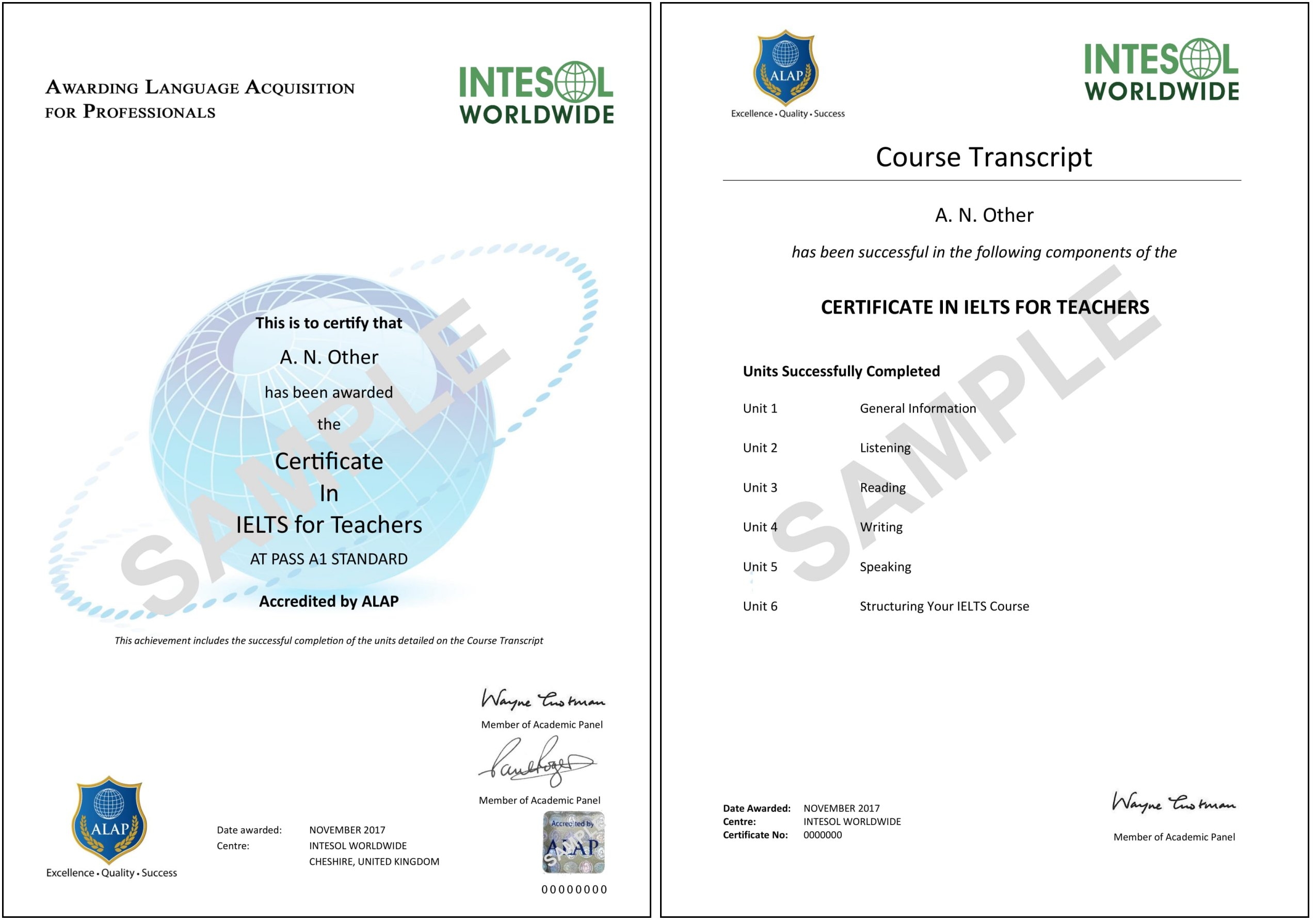 Advanced Certificate In IELTS For Teachers