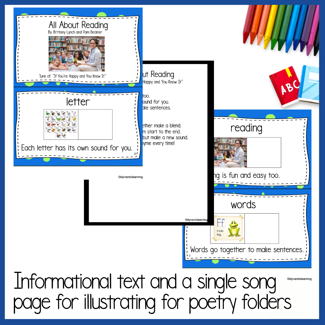 All About Reading With Reading Writing Worksheets Dynamic Learning