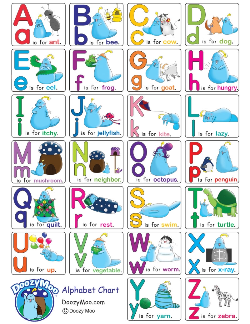 free printable alphabet letters