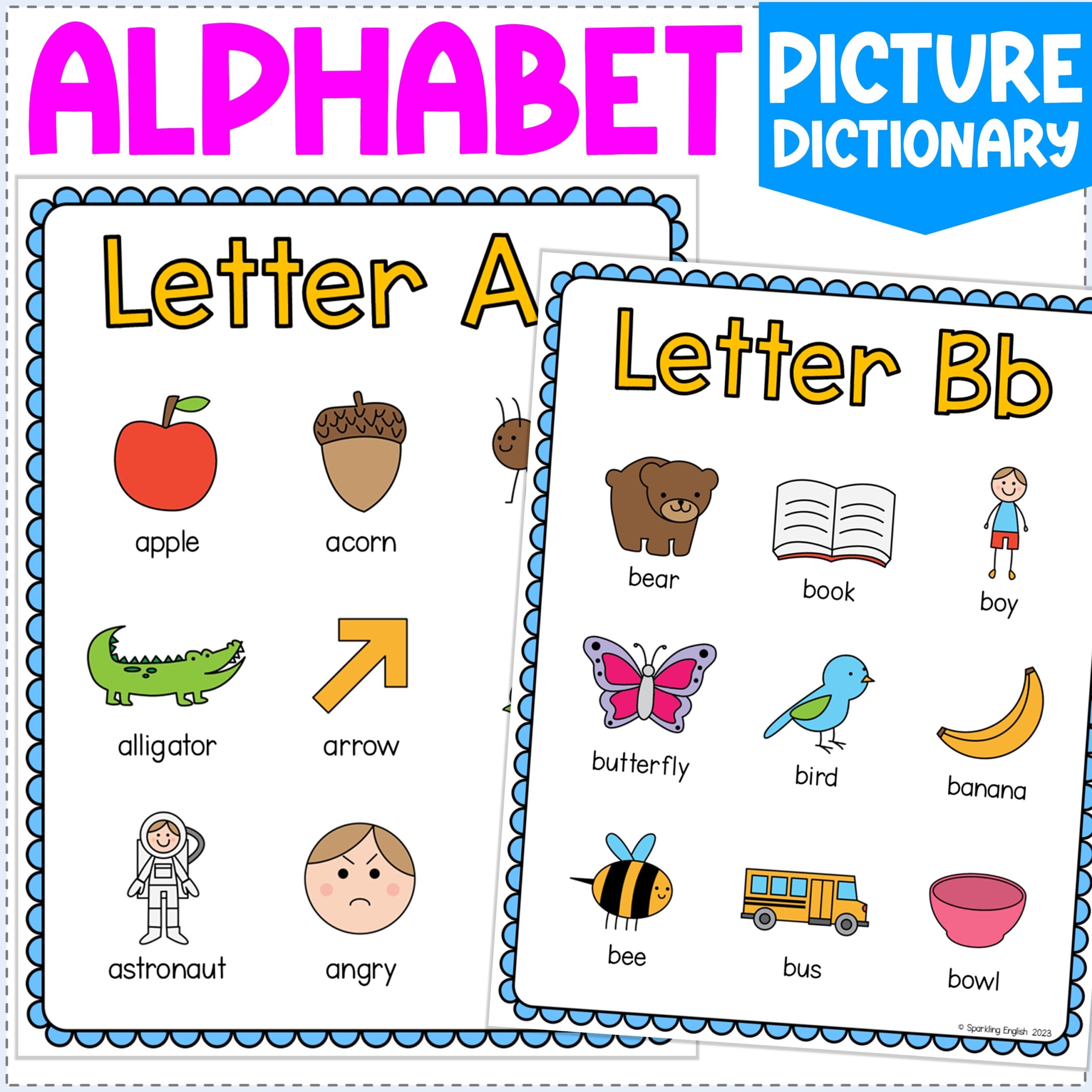 dictionary all words a-z