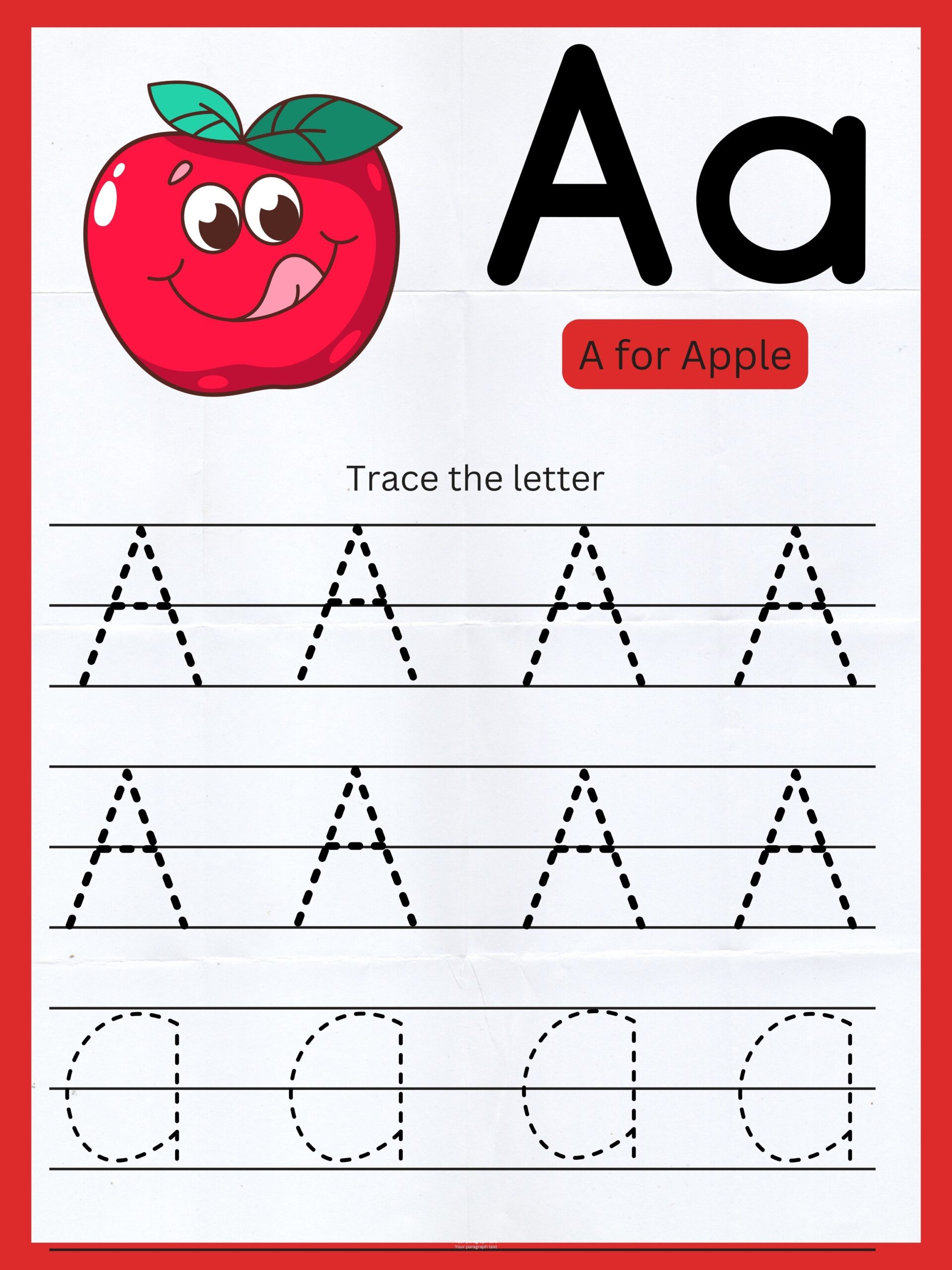 Alphabet Tracing Guide By Marileensoria Raket PH