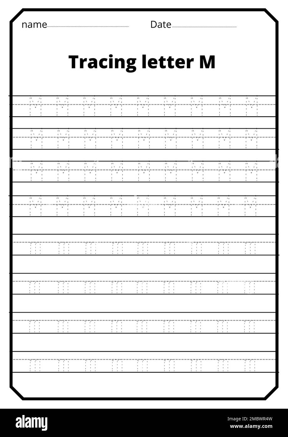 small abc writing practice