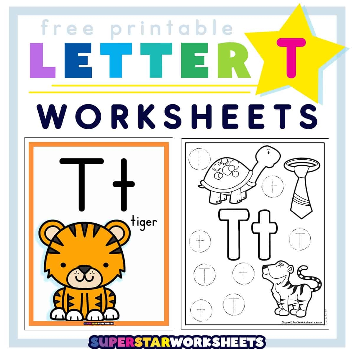 Alphabet Worksheets Superstar Worksheets