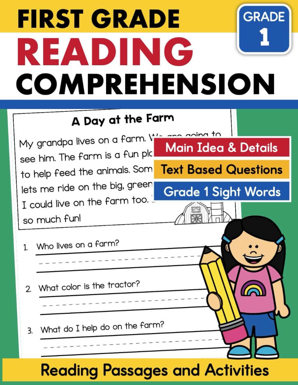 1st grade reading comprehension games