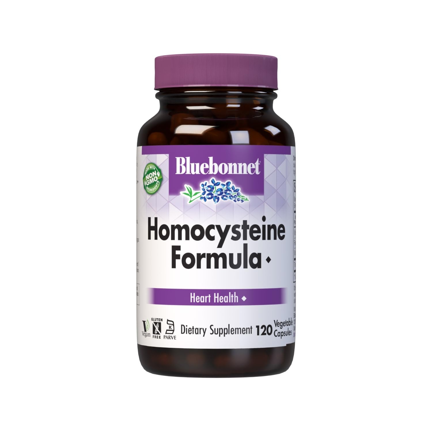 Amazon BlueBonnet Homocysteine Formula Supplement 120 Count 