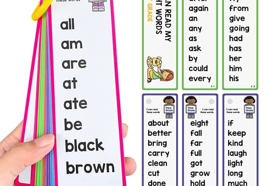 Amazon Lachilly 220 Sight Words Flashcards High Frequency