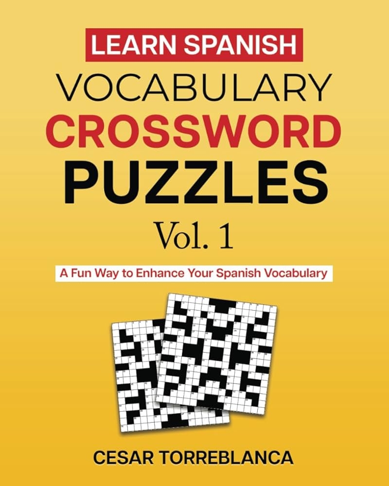 crossword puzzle english vocabulary
