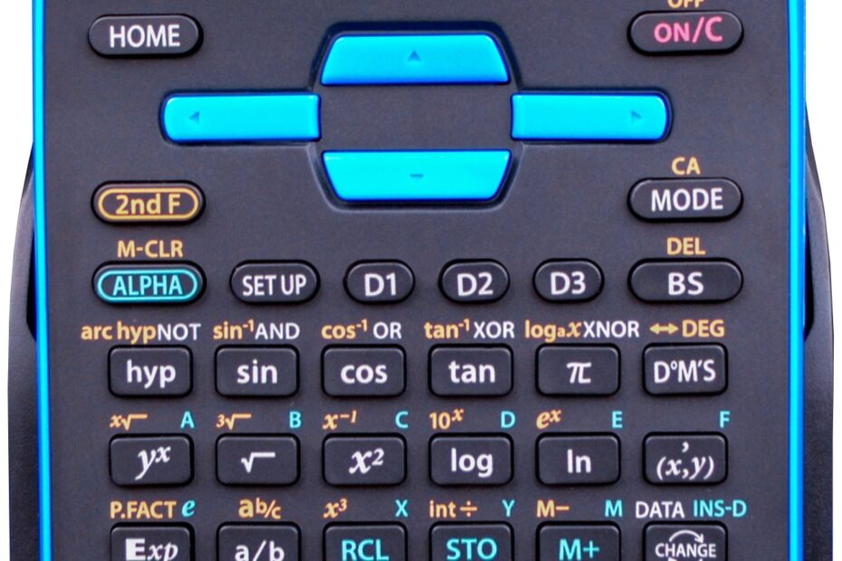 Amazon Sharp EL W535TGBBL Scientific Calculator With WriteView 4 Line Display Black Blue Office Products
