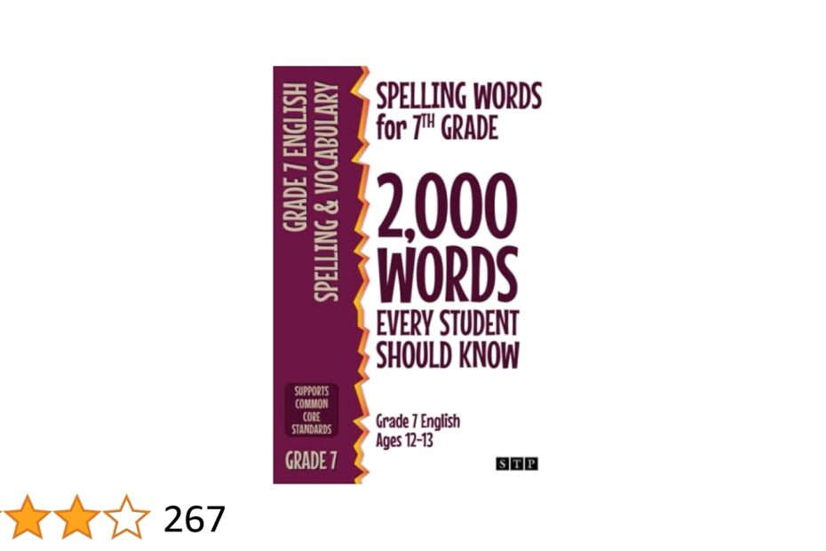 Amazon Spelling Words For 7th Grade 2 000 Words Every Student Should Know Grade 7 English Ages 12 13 2 000 Spelling Words US Editions 9781912956364 STP Books Books