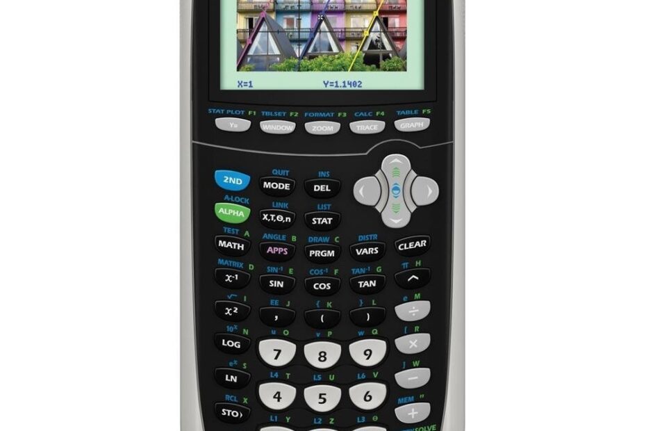 Amazon Texas Instruments TI 84 Plus C Silver Edition Graphing Calculator Black Office Products