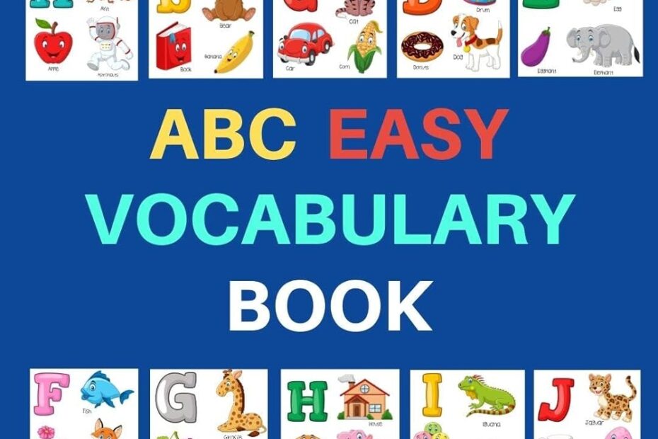 Amazon The ABC Easy Vocabulary Book The ABC Vocabulary Book
