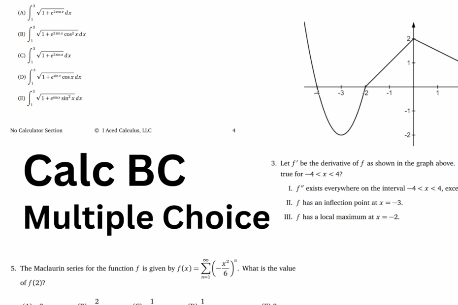 AP Calculus BC MCQ Iacedcalculus