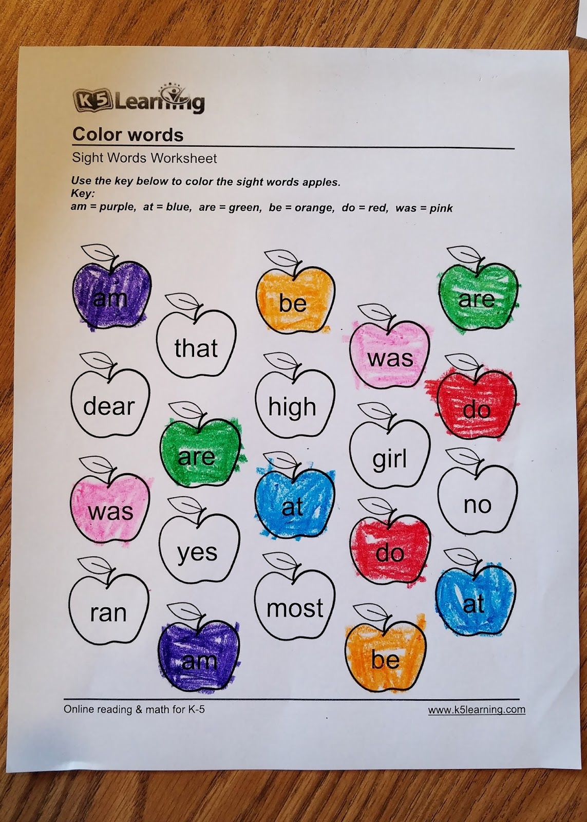 reading worksheets for k 5