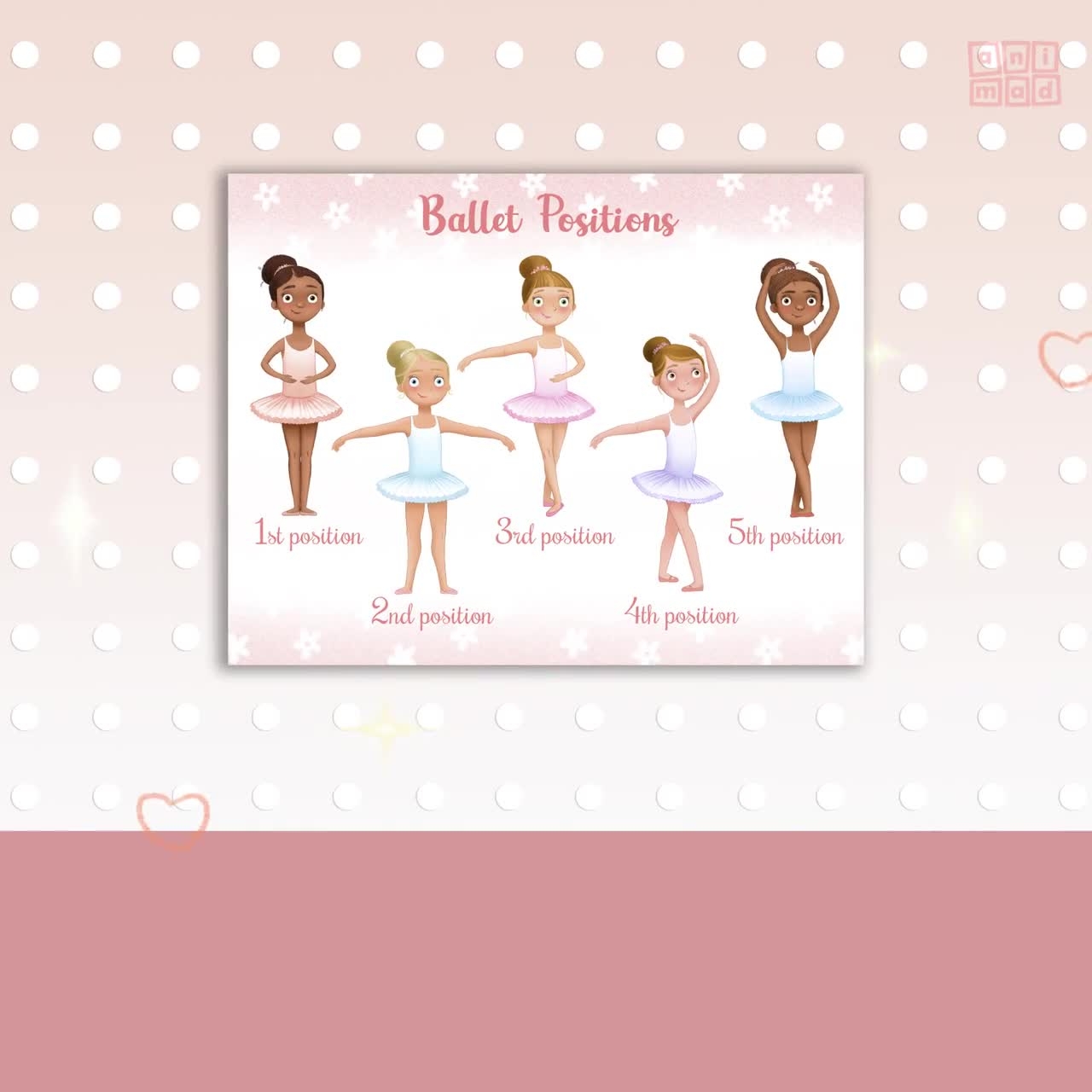ballet positions chart