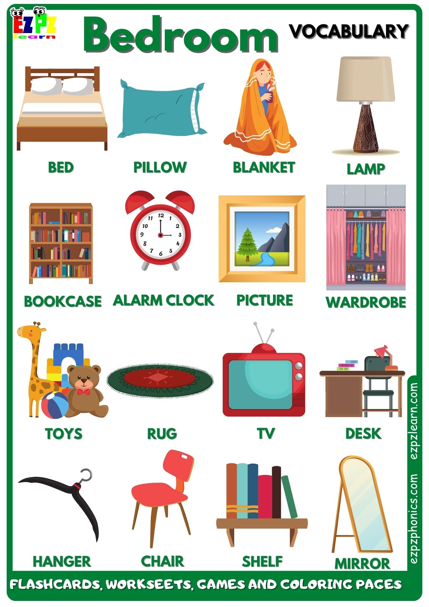 flashcard english vocabulary