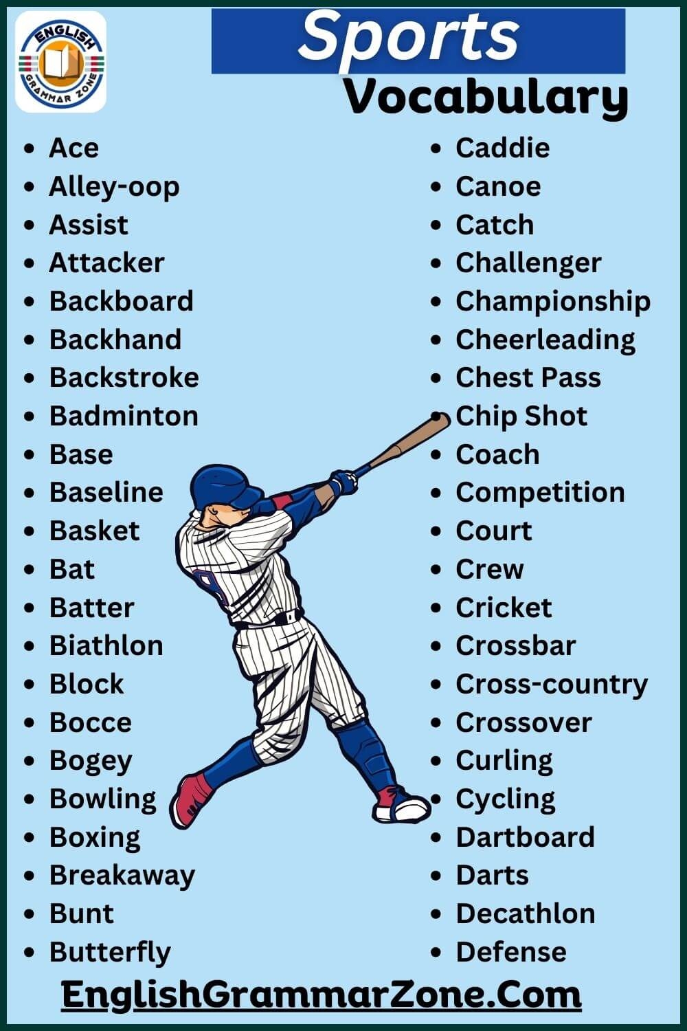 vocabulary words with definitions list