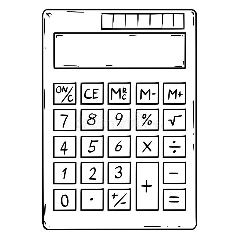 Blank Calculator Stock Illustrations 5 731 Blank Calculator Stock Illustrations Vectors U0026 Clipart Dreamstime