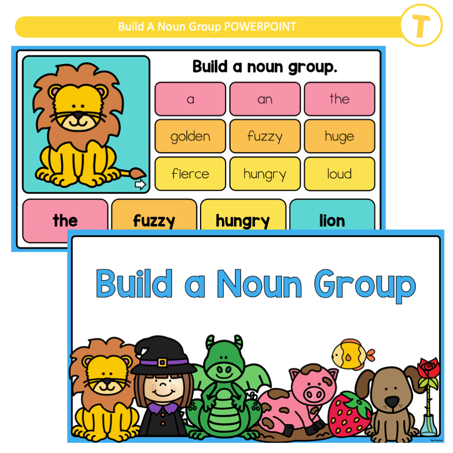 Build A Noun Group POWERPOINT Top Teacher