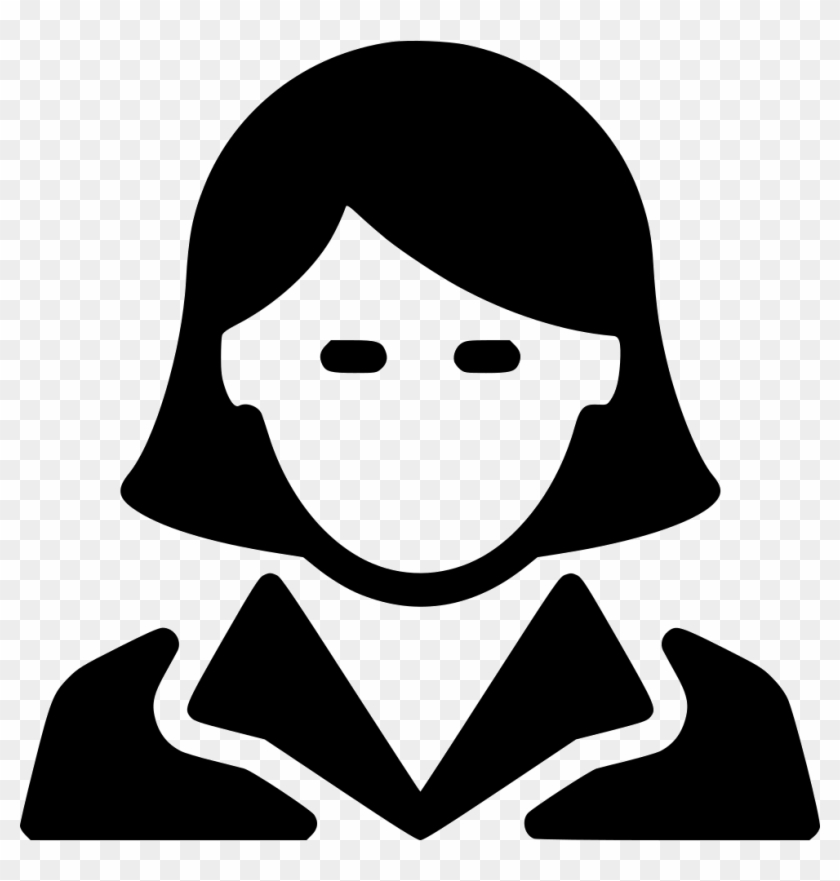 Business Woman Comments Woman Icon Noun Project HD Png Download 980x982 1613402 PngFind