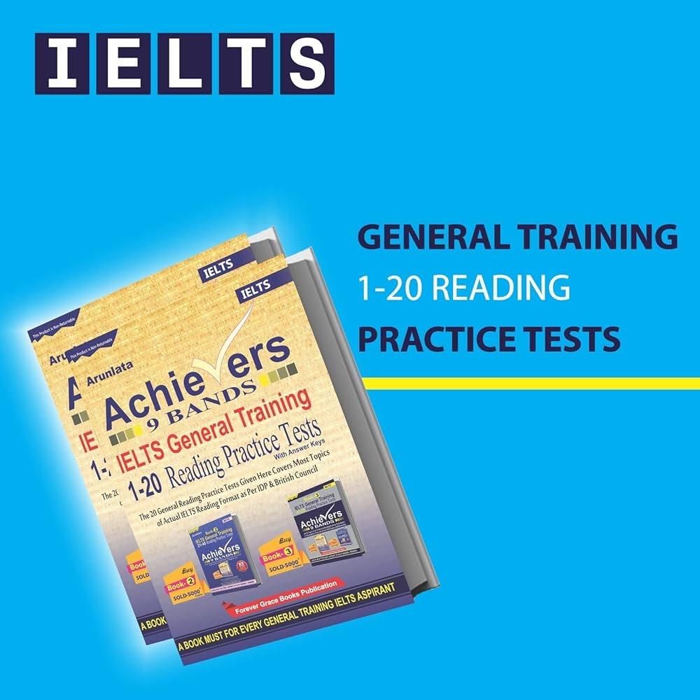Buy Achievers 9 Bands IELTS General Training 20 Reading Practice Tests Latest Print Edition August 2024 A Total Of 20 To Be Solved Exclusive General Training Reading Question Papers With Answer